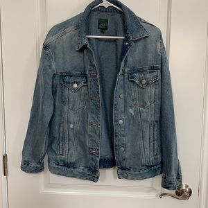 Women’s wild fable oversize Jean jacket